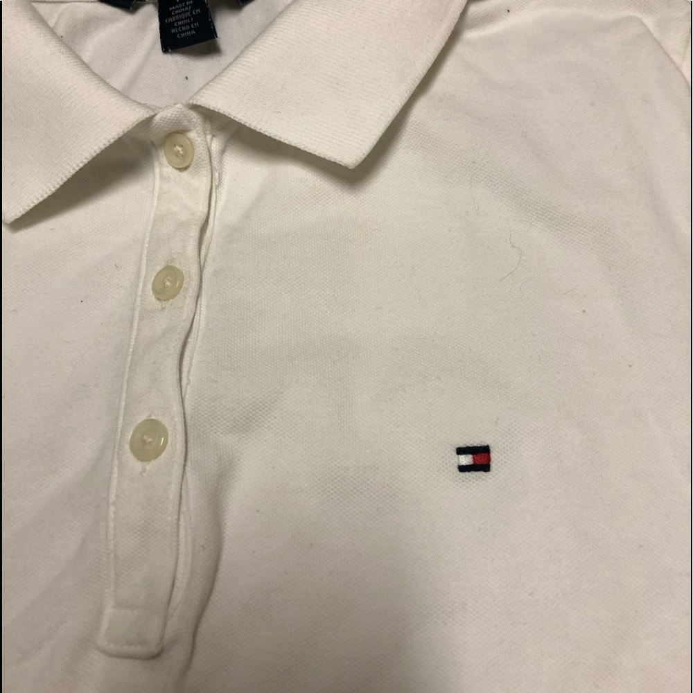 White Tommy polo